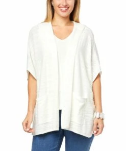 Coupon 🛒 MarlaWynne WynneLayers Unstructured Cotton-Blend Hoodie Gray Mist ❤️ -Outlet MarlaWynne Sales unnamed file 1019