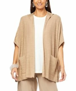 Coupon 🛒 MarlaWynne WynneLayers Unstructured Cotton-Blend Hoodie Gray Mist ❤️ -Outlet MarlaWynne Sales unnamed file 1021