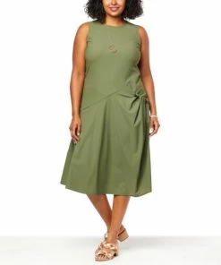 New 🎉 MarlaWynne Stretch Tech 👗 Dress With Slouch Pocket Black 😉 -Outlet MarlaWynne Sales unnamed file 1045