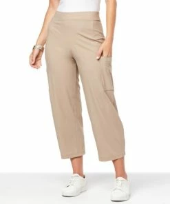 Best Sale 🤩 MarlaWynne WynneLayers Stretch Tech Knit Pant With Pockets Mink 💯 -Outlet MarlaWynne Sales unnamed file 1052