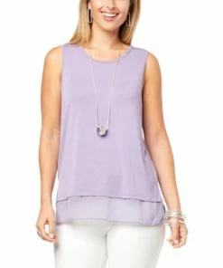 Cheap 🔥 MarlaWynne WynneLayers Mixed Media Tank Black 🤩 -Outlet MarlaWynne Sales unnamed file 1066