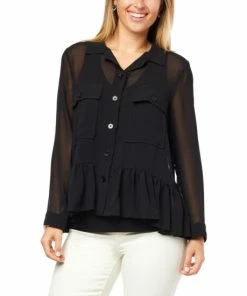 Outlet 🎉 MarlaWynne WynneLayers Chiffon Utility Jacket Olive ✔️ -Outlet MarlaWynne Sales unnamed file 1072