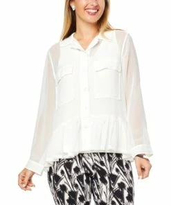 Outlet 🎉 MarlaWynne WynneLayers Chiffon Utility Jacket Olive ✔️ -Outlet MarlaWynne Sales unnamed file 1073