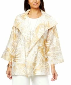 Promo 🔥 MarlaWynne Palm Organza Novelty Topper Black Print 🎁 -Outlet MarlaWynne Sales unnamed file 1091