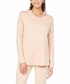 Discount 🧨 MarlaWynne WynneLayers Cotton-Linen Blend Hoodie Pale Blue 🥰 -Outlet MarlaWynne Sales unnamed file 1114