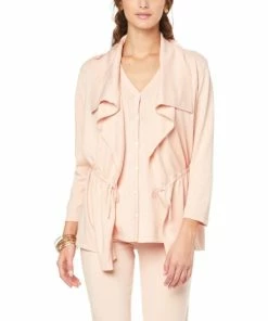 Cheapest 🎁 MarlaWynne WynneLayers Drape Front Sweater Knit Cardigan Shell Pink 🌟 -Outlet MarlaWynne Sales unnamed file 1126