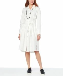 Top 10 ❤️ MarlaWynne WynneLayers Midi 👚 Shirt 👗 Dress With Tie Belt Faded Blue 🧨 -Outlet MarlaWynne Sales unnamed file 1190