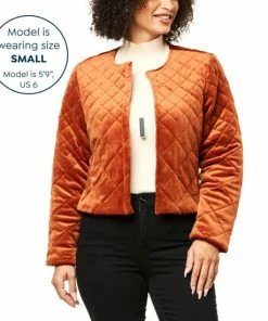 Best Pirce 😉 MarlaWynne WynneCollection Quilted Velour Jacket Black 🔔 -Outlet MarlaWynne Sales unnamed file 124