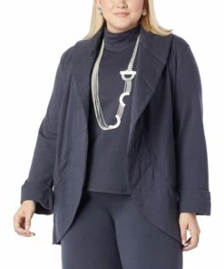 Hot Sale 🎁 MarlaWynne WynneLayers French Terry Quilted Cocoon Topper Light Heather Gray 😍 -Outlet MarlaWynne Sales unnamed file 1249