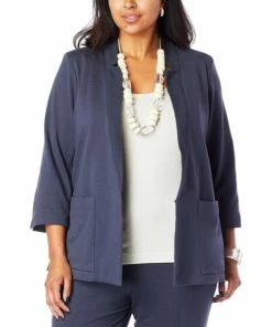 Deals 🤩 MarlaWynne WynneLayers Rib Lapel Jacket With Front Pockets Inky Blue 💯 14 Deals 🤩 MarlaWynne WynneLayers Rib Lapel Jacket With Front Pockets Inky Blue 💯 -Outlet MarlaWynne Sales unnamed file 1263