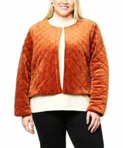 Best Pirce 😉 MarlaWynne WynneCollection Quilted Velour Jacket Black 🔔 -Outlet MarlaWynne Sales unnamed file 129