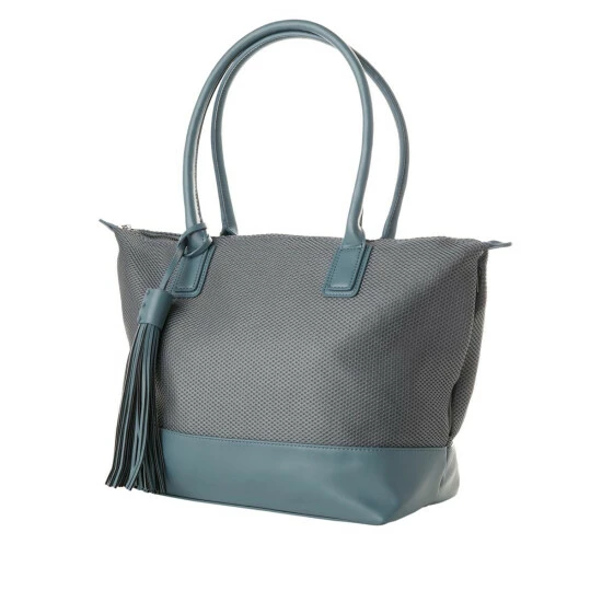 Cheapest ๐ MarlaWynne Mesh Recycled Tassel Tote Champagne ๐ 6 Cheapest ๐ MarlaWynne Mesh Recycled Tassel Tote Champagne ๐ - Image 4