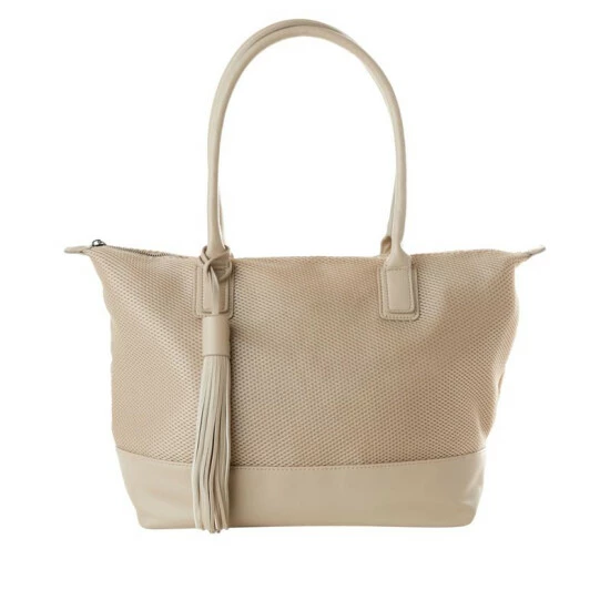 Cheapest ๐ MarlaWynne Mesh Recycled Tassel Tote Champagne ๐ 15 Cheapest ๐ MarlaWynne Mesh Recycled Tassel Tote Champagne ๐ - Image 13