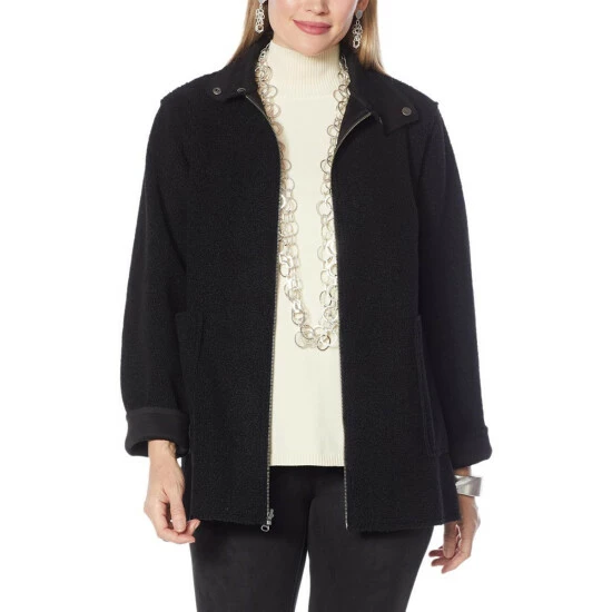 Best Pirce ๐ฅ MarlaWynne Reversible Boucle/Faux Suede ๐งฅ Coat Pecan ๐ฅ 6 Best Pirce ๐ฅ MarlaWynne Reversible Boucle/Faux Suede ๐งฅ Coat Pecan ๐ฅ - Image 4