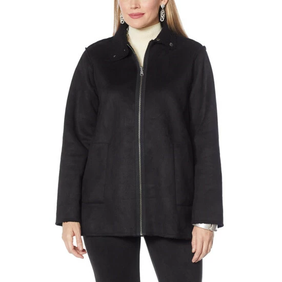 Best Pirce ๐ฅ MarlaWynne Reversible Boucle/Faux Suede ๐งฅ Coat Pecan ๐ฅ 8 Best Pirce ๐ฅ MarlaWynne Reversible Boucle/Faux Suede ๐งฅ Coat Pecan ๐ฅ - Image 6