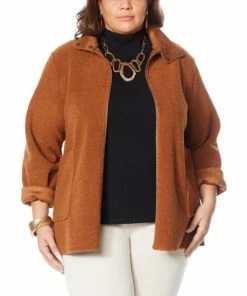 Best Pirce ๐ฅ MarlaWynne Reversible Boucle/Faux Suede ๐งฅ Coat Pecan ๐ฅ 21 Best Pirce ๐ฅ MarlaWynne Reversible Boucle/Faux Suede ๐งฅ Coat Pecan ๐ฅ -Outlet MarlaWynne Sales unnamed file 1311