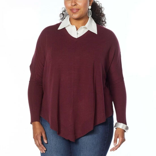 Discount ⌛ MarlaWynne WynneLayers Stretch Poplin Pop-Under Collared Dickey White ✨ 4 Discount ⌛ MarlaWynne WynneLayers Stretch Poplin Pop-Under Collared Dickey White ✨ - Image 2