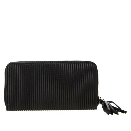 Hot Sale ✨ MarlaWynne Corrugated Zip-Around Wallet Blue Gray ⌛ 7 Hot Sale ✨ MarlaWynne Corrugated Zip-Around Wallet Blue Gray ⌛ - Image 5