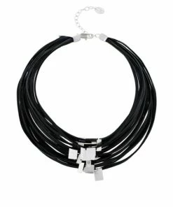 Cheapest 🤩 MarlaWynne Multi-Strand Bead Station Necklace Goldtone/black 👏 -Outlet MarlaWynne Sales unnamed file 134