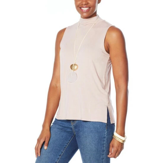 New ๐ MarlaWynne WynneLayers Mock-Neck Sleeveless Top Burgundy โญ 10 New ๐ MarlaWynne WynneLayers Mock-Neck Sleeveless Top Burgundy โญ - Image 8