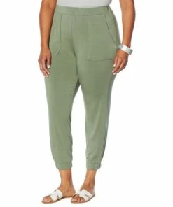 New 🎉 MarlaWynne WynneLayers Jersey Knit Pull-On Jogger Pant Black 🥰 -Outlet MarlaWynne Sales unnamed file 1358