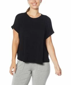 Brand new 🌟 MarlaWynne WynneLayers Overlapping Jersey Knit Top Light Heather Gray 👍 -Outlet MarlaWynne Sales unnamed file 1365