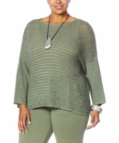 Cheapest 😀 MarlaWynne WynneLayers Unstructured Open Stitch Sweater Black 💯 -Outlet MarlaWynne Sales unnamed file 1381