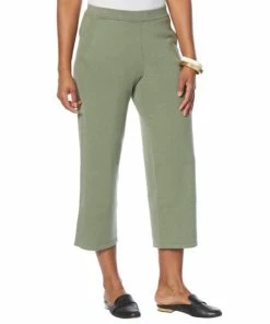 Best reviews of 🎁 MarlaWynne WynneLayers Sweater Knit Straight-Leg Pull-On Crop Pant Medium Heather Gray 🎁 -Outlet MarlaWynne Sales unnamed file 1387