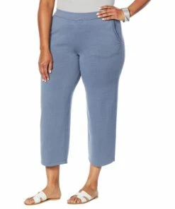 Best reviews of 🎁 MarlaWynne WynneLayers Sweater Knit Straight-Leg Pull-On Crop Pant Medium Heather Gray 🎁 -Outlet MarlaWynne Sales unnamed file 1392