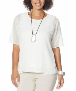 Cheap ⌛ MarlaWynne WynneLayers Double Layer Chiffon Tee Black ✔️ -Outlet MarlaWynne Sales unnamed file 1409