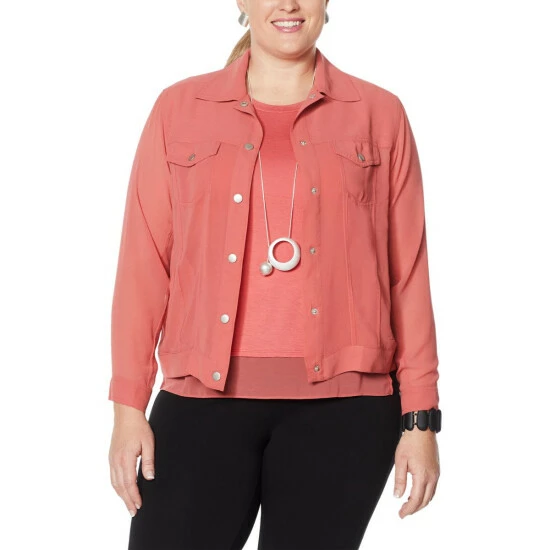 Hot Sale โญ MarlaWynne WynneLayers Chiffon Jacket Cloud ๐ 6 Hot Sale โญ MarlaWynne WynneLayers Chiffon Jacket Cloud ๐ - Image 4