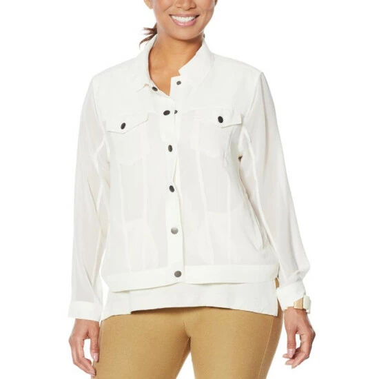 Hot Sale โญ MarlaWynne WynneLayers Chiffon Jacket Cloud ๐ 13 Hot Sale โญ MarlaWynne WynneLayers Chiffon Jacket Cloud ๐ - Image 11