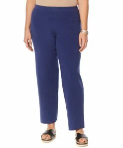 Wholesale 😀 MarlaWynne Sweater Knit Straight Leg Pull-On Pant Black 🌟 -Outlet MarlaWynne Sales unnamed file 1477