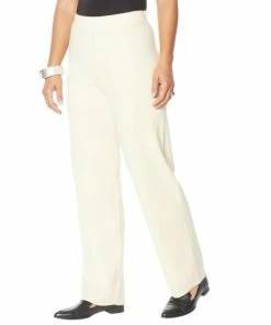 Wholesale 😀 MarlaWynne Sweater Knit Straight Leg Pull-On Pant Black 🌟 -Outlet MarlaWynne Sales unnamed file 1480