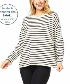 Hot Sale 😀 MarlaWynne WynneLayers Soft Knit Triple Pocket Sweater Cadet 🌟 -Outlet MarlaWynne Sales unnamed file 1537