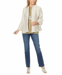 Promo 😀 MarlaWynne Textured Jacquard Topper Light Olive Gray 👏 -Outlet MarlaWynne Sales unnamed file 1557