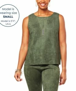 Best Pirce ⭐ MarlaWynne WynneLayers Faux Suede Sleeveless Shell Burgundy 🥰 16 Best Pirce ⭐ MarlaWynne WynneLayers Faux Suede Sleeveless Shell Burgundy 🥰 -Outlet MarlaWynne Sales unnamed file 1577