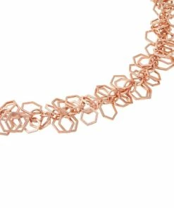 Outlet 🌟 MarlaWynne 34" Hexagon-Link Cluster Necklace Goldtone 🔔 -Outlet MarlaWynne Sales unnamed file 1606