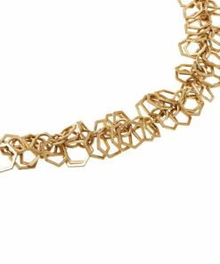 Outlet 🌟 MarlaWynne 34" Hexagon-Link Cluster Necklace Goldtone 🔔 -Outlet MarlaWynne Sales unnamed file 1607