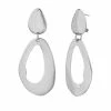 Flash Sale ⭐ MarlaWynne Freeform Oval Cutout Drop Earrings Silvertone 💯 -Outlet MarlaWynne Sales unnamed file 1610