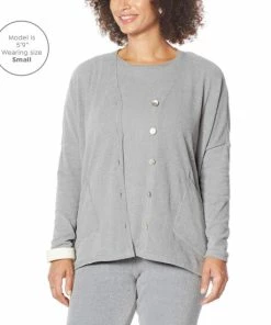 Discount 🌟 MarlaWynne WynneLayers Chenille Sweater Knit Cardigan Ecru ✔️ -Outlet MarlaWynne Sales unnamed file 1633