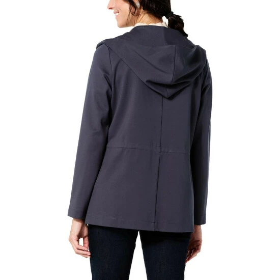 Best deal ⭐ MarlaWynne WynneLayers Double Knit Hooded Drawstring Jacket Creme Fraiche 😀 9 Best deal ⭐ MarlaWynne WynneLayers Double Knit Hooded Drawstring Jacket Creme Fraiche 😀 - Image 7