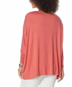 Best Pirce 😉 MarlaWynne WynneLayers V-Neck Knit Boxy Tee Light Heather Gray 🎉 -Outlet MarlaWynne Sales unnamed file 1690