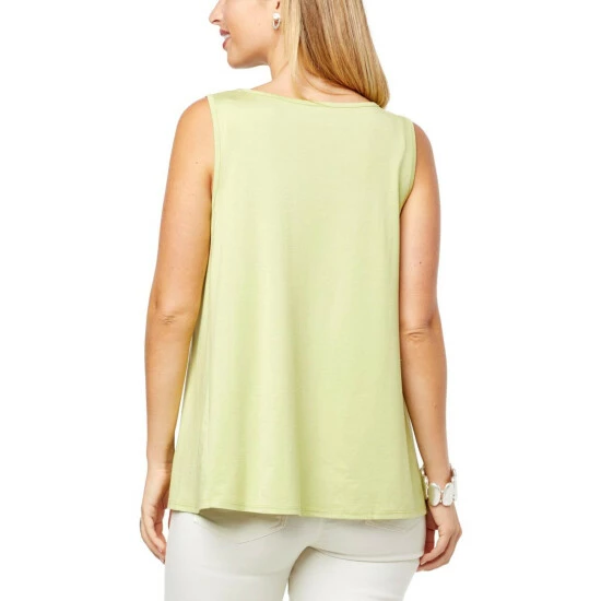 Brand new ๐งจ MarlaWynne WynneLayers Sorona Knit Sleeveless Butterfly Tee With Pockets Sea Blue ๐ 4 Brand new ๐งจ MarlaWynne WynneLayers Sorona Knit Sleeveless Butterfly Tee With Pockets Sea Blue ๐ - Image 2