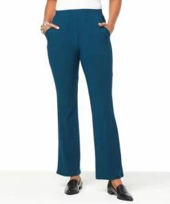 Budget ⭐ MarlaWynne WynneLayers Luxe Crepe Flare-Leg Pant Black 🎁 -Outlet MarlaWynne Sales unnamed file 1717