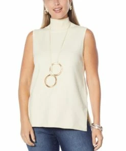 Cheap ✨ MarlaWynne SoftKNIT Mock-Neck Tank Twilight 🔥 -Outlet MarlaWynne Sales unnamed file 1729