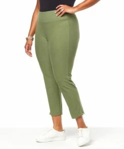 Flash Sale 🤩 MarlaWynne WynneLayers Essential Knit Crepe Pant Cloud ❤️ -Outlet MarlaWynne Sales unnamed file 1762
