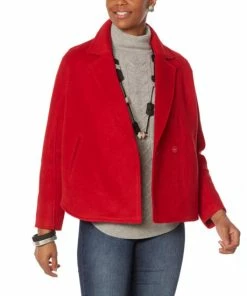 Buy ❤️ MarlaWynne WynneLayers Double-Faced Melton 🧥 Coat With Seaming Detail Camel 😉 -Outlet MarlaWynne Sales unnamed file 1765