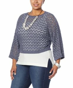 Wholesale 👏 MarlaWynne WynneLayers Open Stitch Textured Popover Chambray 🌟 -Outlet MarlaWynne Sales unnamed file 1774