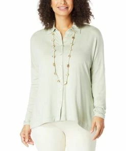 Flash Sale 🛒 MarlaWynne WynneLayers Unstructured Button-Down 👕 Shirt Ecru 👍 -Outlet MarlaWynne Sales unnamed file 1789